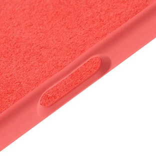 Чехол защитный uBear Touch Mag Case для iPhone 17, MagSafe совместимый, силикон, софт-тач, коралловый