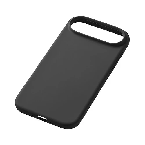 Чехол защитный uBear Touch Mag Case для iPhone Air, MagSafe совместимый, силикон, софт-тач, черный