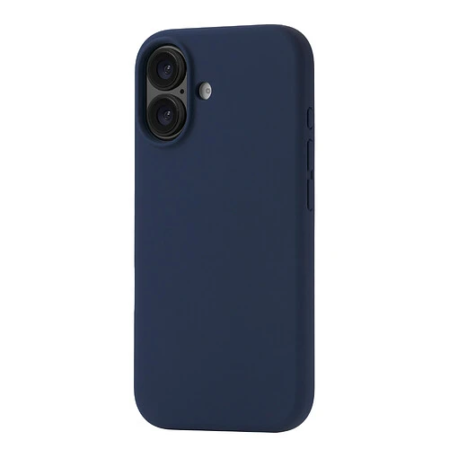 Чехол защитный uBear Touch Mag Case для iPhone 17, MagSafe совместимый, силикон, софт-тач, темно-синий