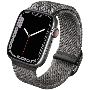 Ремешок Uniq для Apple Watch 46/45/44 mm ASPEN Design strap Braided Pebble grey