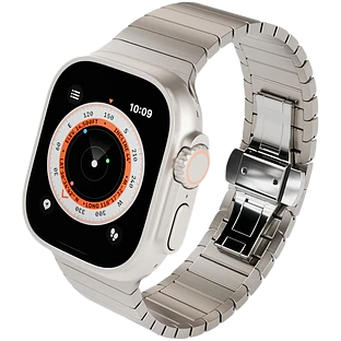 Ремешок VLP Titanium Band для Apple Watch 42/44/45/49, серый