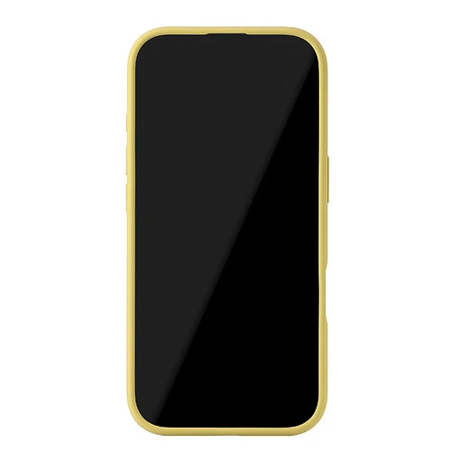 Чехол защитный uBear Touch Mag Case для iPhone 17, MagSafe совместимый, силикон, софт-тач, светло-желтый