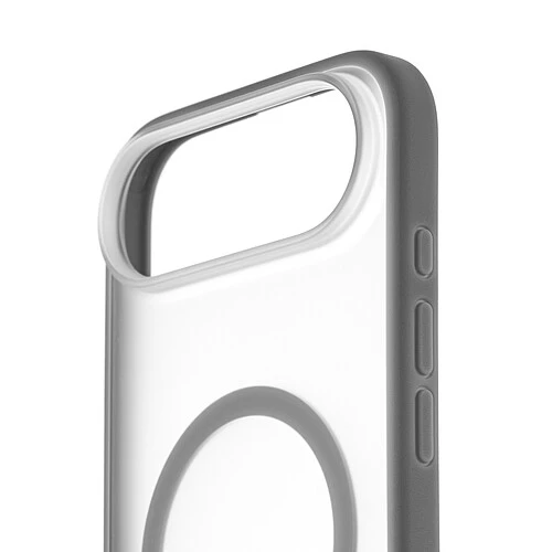 Чехол защитный uBear Stand 360° Mag Case для iPhone Air, MagSafe совместимый, силикон, софт-тач, серый