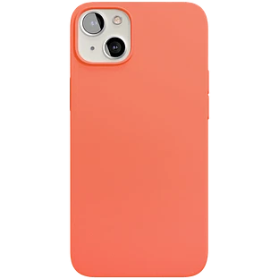 Силиконовый чехол VLP для iPhone 13 Mini, коралловый