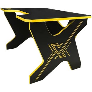 GENERIC COMFORT Gaming table Gamer Mini Seven/DS/NB, Чёрный/Желтый