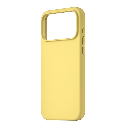 Чехол защитный uBear Touch Mag Case для iPhone 17 Pro Max, MagSafe совместимый, силикон, софт-тач, светло-желтый