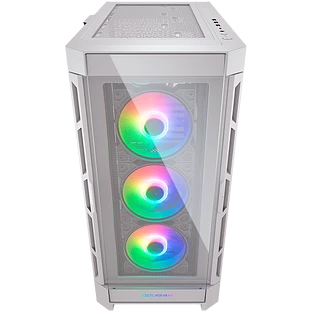 Корпус COUGAR GAMING Midi Tower,  ATX, 10 слотов, Разъем для гарнитуры, USB, USB 3.0, USB 2.0, Защитное антивандальное закаленное стекло, Power Button, Кнопка управления RGB, Светодиодный индикатор, PSU optional, Window, Поддержка системы жидкостного охла