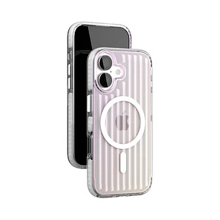 Чехол защитный VLP Pulse Case с MagSafe для iPhone 17, перламутровый