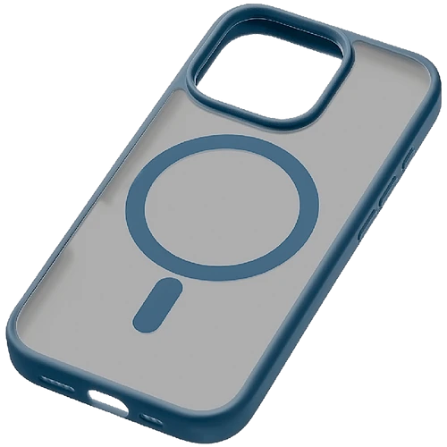 Чехол защитный uBear Cloud Mag Case iPhone 16 Pro, силк-тач, темно-синий