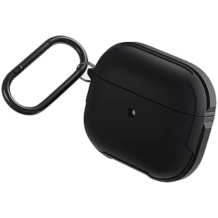 Чехол UNIQ Valencia  Чёрный для AirPods (Gen3)