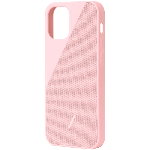 CCAV-ROS-NP20S CLIC CANVAS  чехол защитный для iPhone 12 mini  розовый  ткань