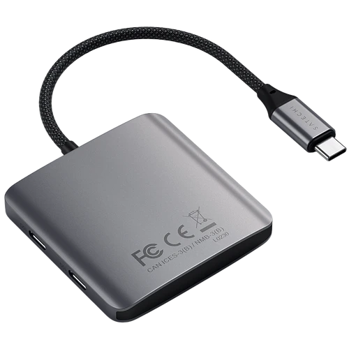 Хаб Satechi 4-Port USB-C Hub with Power Delivery