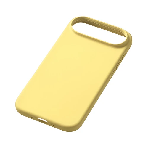 Чехол защитный uBear Touch Mag Case для iPhone Air, MagSafe совместимый, силикон, софт-тач, светло-желтый