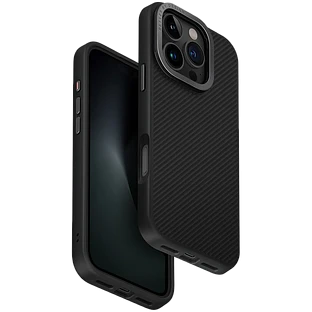 Защитный чехол UNIQ Keva Max с MagSafe Чёрный для iPhone 16 Pro