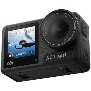Экшн-камера DJI Osmo Action 4 Adventure Combo 1xCMOS 12 Mpix серый/черный