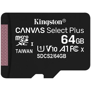 Карта памяти KINGSTON 64GB SDCS2/64GBSP
