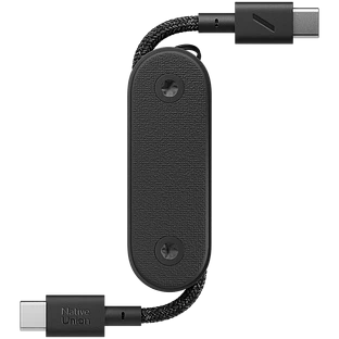 POCK-C-BLK-NP POCKET CABLE -C TO C -BLACK, брелок с зарядным кабелем, черный