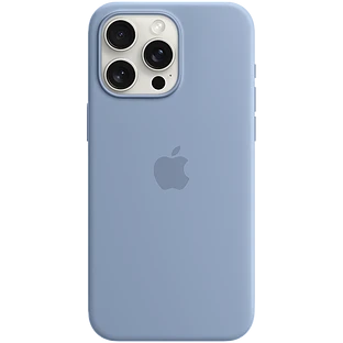 Чехол iPhone 15 Pro Max Silicone Case with MagSafe - Winter Blue Model A3126 MT1Y3ZM/A