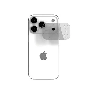 Стекло защитное VLP для камеры для iPhone 17 Pro, без рамки