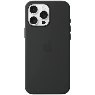 Чехол iPhone 16 Pro Max Silicone Case with MagSafe - Black Model A3316