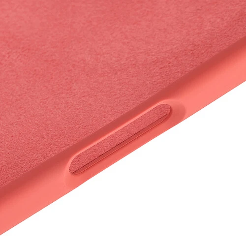 Чехол защитный uBear Touch Mag Case для iPhone Air, MagSafe совместимый, силикон, софт-тач, коралловый