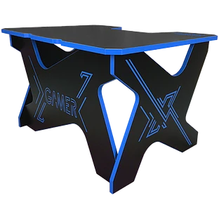 GENERIC COMFORT Gaming table Gamer Mini Seven/DS/NB, Чёрный/Синий