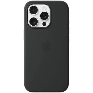 Чехол iPhone 16 Pro Silicone Case with MagSafe - Black Model A3315