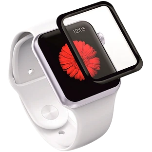 Защитное закаленное стекло RED LINE Corning Full screen(3D) для Apple Watch