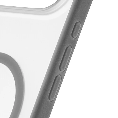 Чехол защитный uBear Stand 360° Mag Case для iPhone Air, MagSafe совместимый, силикон, софт-тач, серый