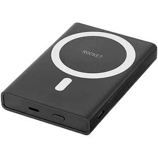 Беспроводной аккумулятор ROCKET HOLD, с поддержкой MagSafe, черный