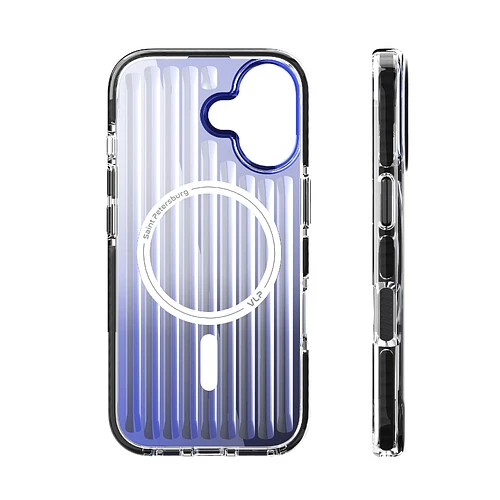 Чехол защитный VLP Pulse Case с MagSafe для iPhone 17, черный