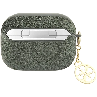 Чехол GUESS Glitter flakes  Зеленый для AirPods Pro (Gen2)