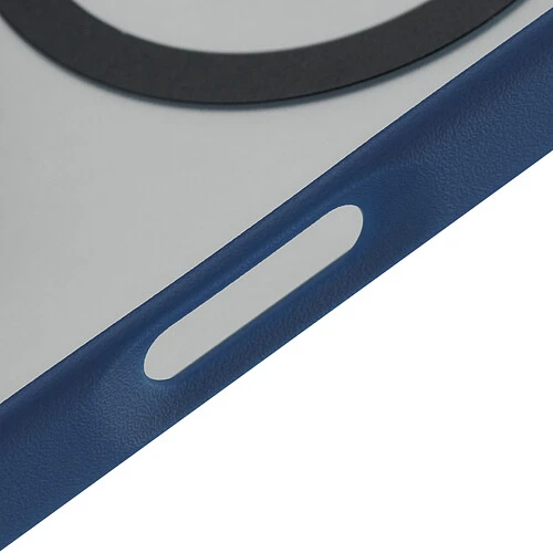 Чехол защитный uBear Cloud Mag Case для iPhone 17 Pro Max, MagSafe совместимый, усиленный, силк-тач, синий