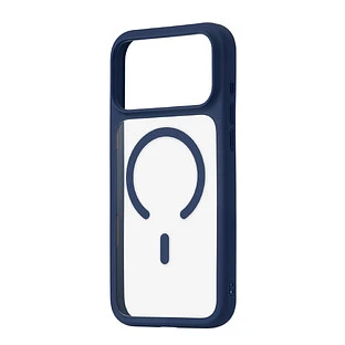 Чехол защитный uBear Shade Case для iPhone 17 Pro Max, MagSafe совместимый, усиленный, силк-тач, синий