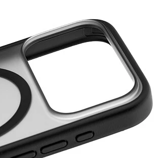 Чехол защитный uBear Cloud Mag Case для iPhone 17 Pro Max, MagSafe совместимый, усиленный, силк-тач, черный