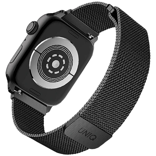 Ремешок Uniq для Apple Watch 45/44/42 mm Dante Strap Mesh Steel Graphite