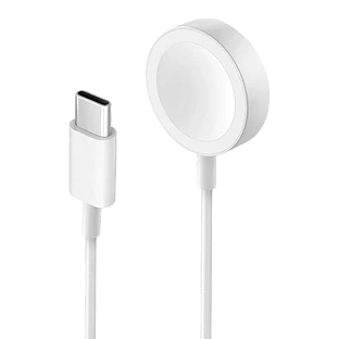 Беспроводное зарядное устройство EnergEA для Apple Watch Bazic GoCharge, 1м, Белый