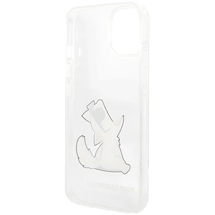 Lagerfeld для iPhone 14 чехол PC/TPU Choupette Fun Hard Transparent