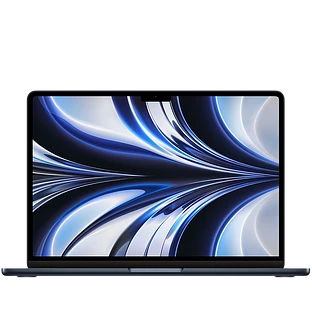 MacBook Air 13", M2 (8C CPU/8C GPU), 16GB, 256GB, Темная ночь