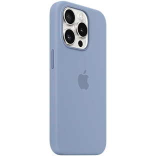 Чехол iPhone 15 Pro Silicone Case with MagSafe - Winter Blue Model A3125 MT1L3ZM/A