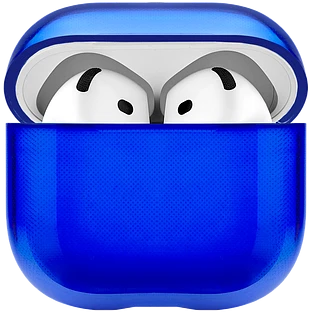 Чехол защитный uBear Tone для Airpods 4, TPU, синий