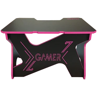 GENERIC COMFORT Gaming table Gamer Mini Seven/DS/NB, Чёрный/Розовый