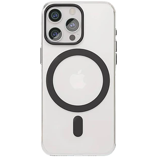 Чехол защитный  vlp  Diamond Case с MagSafe для iPhone 15 ProMax  черный