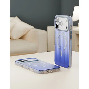 Чехол защитный VLP Pulse Case с MagSafe для iPhone 17 Pro Max, синий