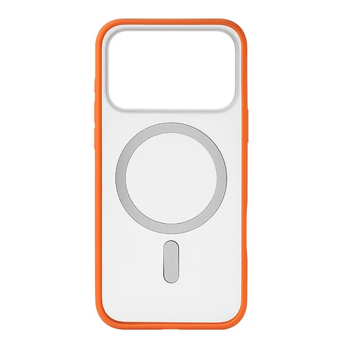 Чехол защитный uBear Cloud Mag Case для iPhone 17 Pro, MagSafe совместимый, усиленный, силк-тач, оранжевый