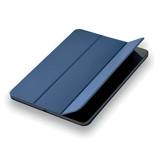 Чехол uBear Touch case для iPad Pro 11" (M4 | M5), магнитный, soft-touch, темно-синий