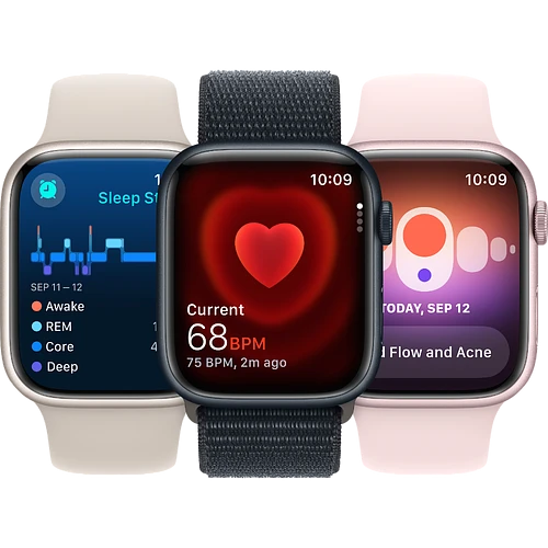 Apple Watch SE 2 (2024) GPS 40mm Starlight Aluminium Case with Starlight Sport Band - M/L