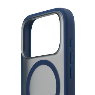 Чехол защитный uBear Cloud Mag Case для iPhone 17 Pro Max, MagSafe совместимый, усиленный, силк-тач, синий