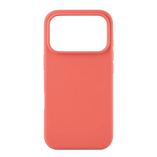 Чехол защитный uBear Touch Mag Case для iPhone 17 Pro, MagSafe совместимый, силикон, софт-тач, коралловый