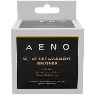 AENO  для SM2Plastic scraper brush+Metal scraper brush для steam mop SM2  (Nylon - 2pcs, Metal - 1pc)